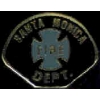 SANTA MONICA, CA FIRE DEPARTMENT PIN MINI PATCH PIN
